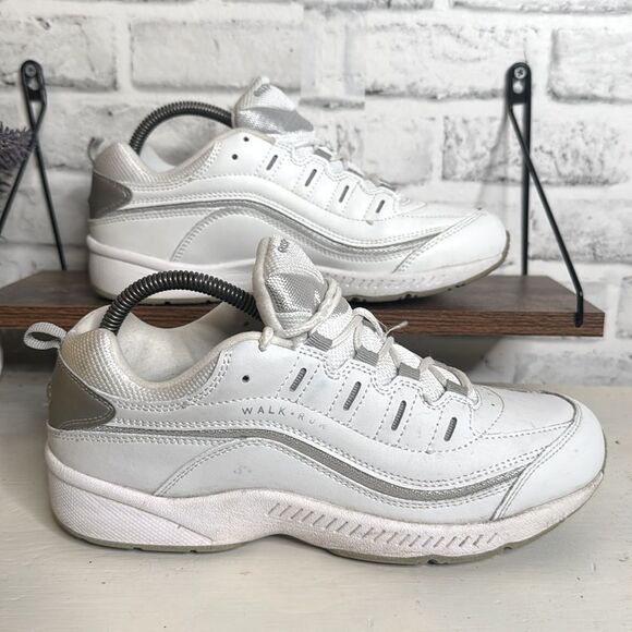 Easy Spirit Romy Leather Sneakers Size 9 - Picture 3 of 7